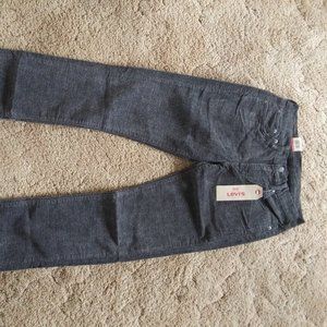 Levi 511 corduroy grey jeans size 30x34